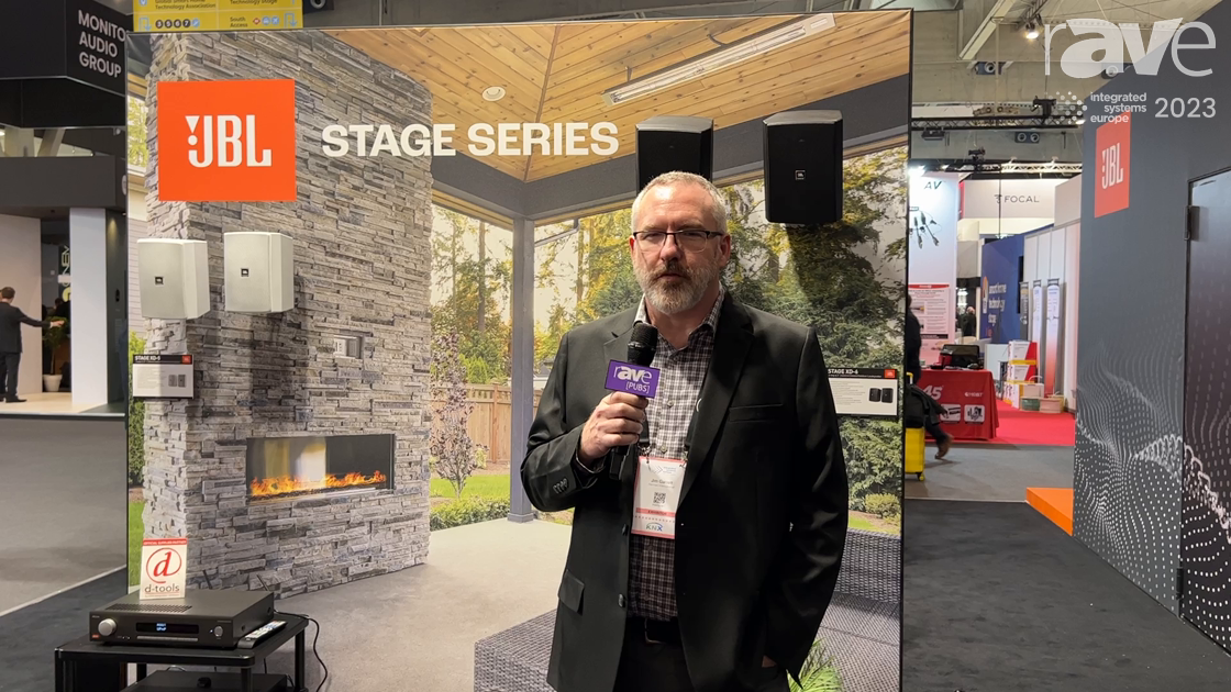 ISE 2023: Harman Features New JBL Stage XD Indoor-Outdoor IP67 Loudspeakers