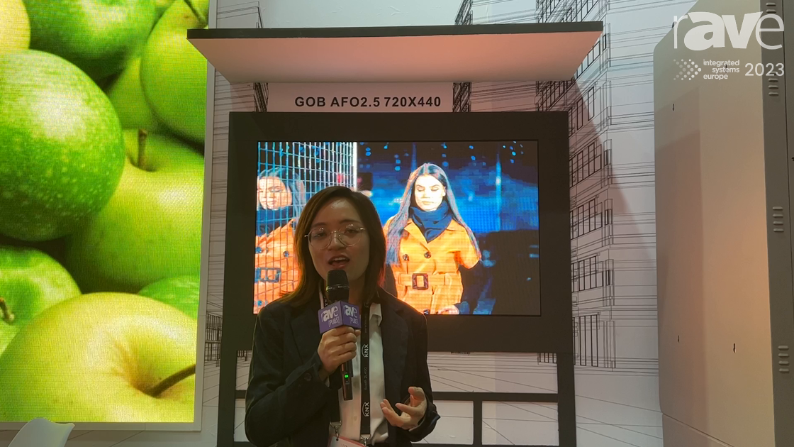 ISE 2023: Chainzone Technology Features X Pro Small Pixel Pitch Outdoor Display