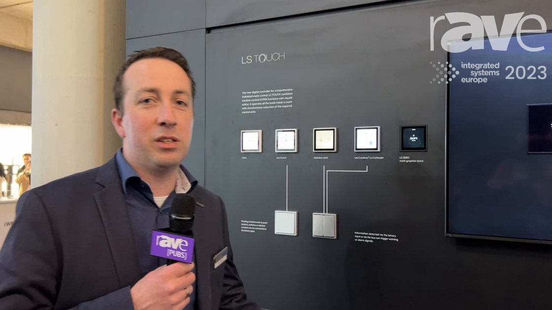 ISE 2023: Jung Describes LS touch Room Control Units
