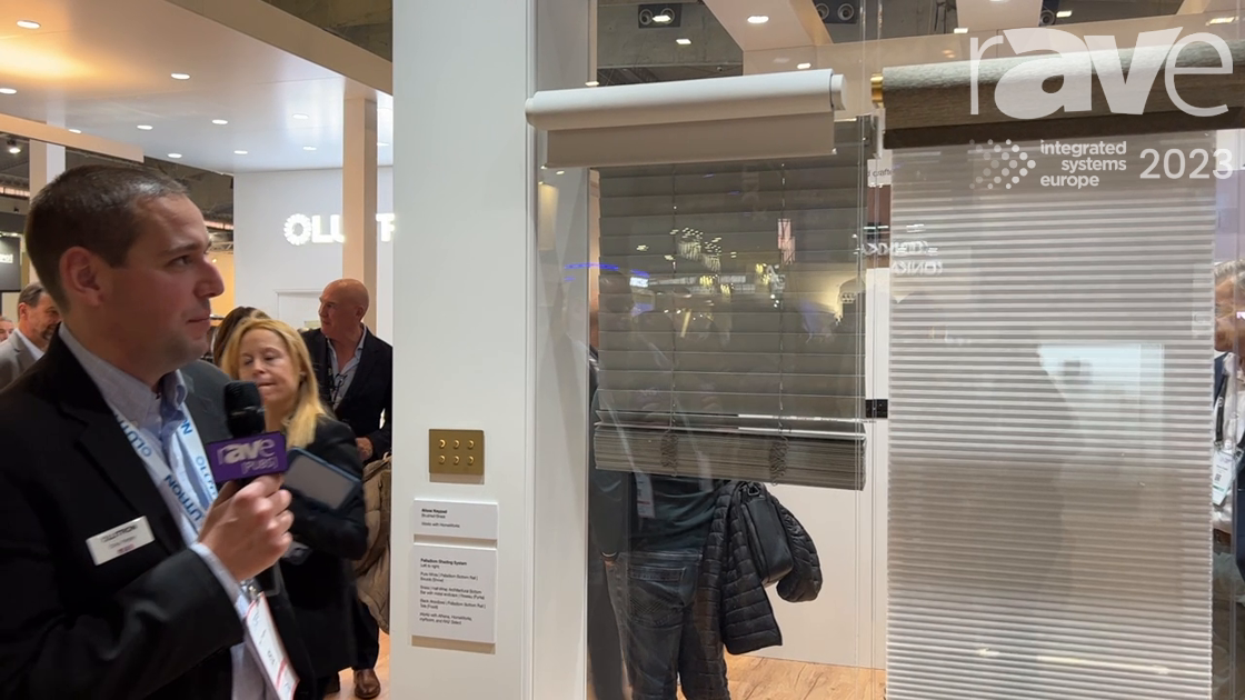 ISE 2023: Lutron Discusses Palladiom Wire-Free Shading System