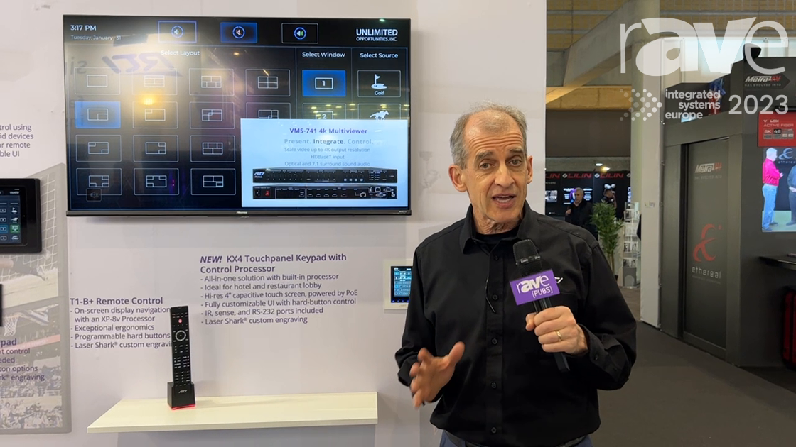 ISE 2023: RTI Showcases VMS-741 4K Multi-Viewer