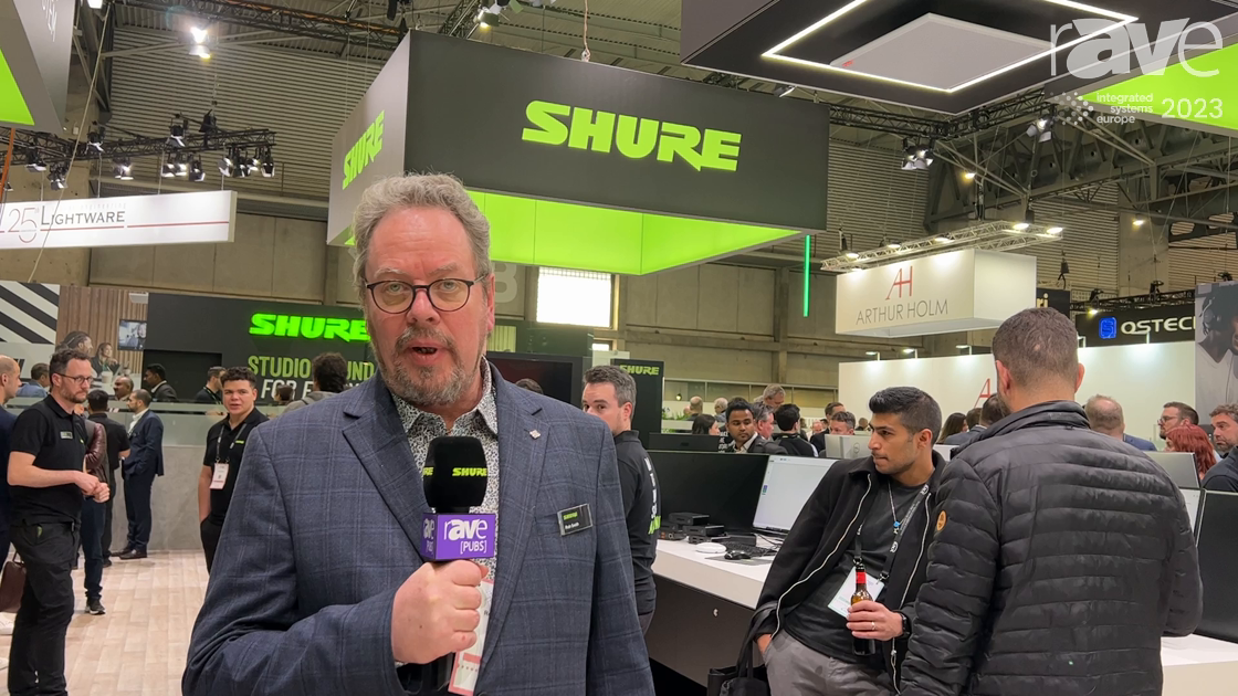 ISE 2023: Shure Showcases MXA920 Ceiling Array Microphone