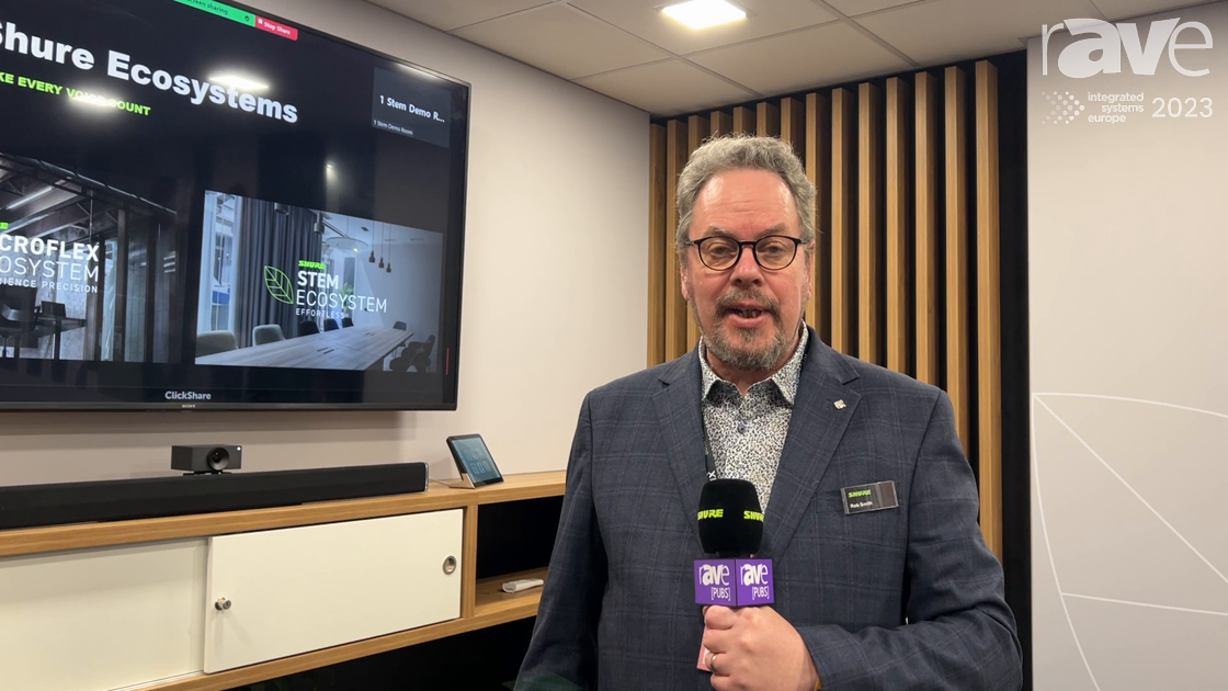 ISE 2023: Shure Showcases Stem Ecosystem Conference Room Audio System
