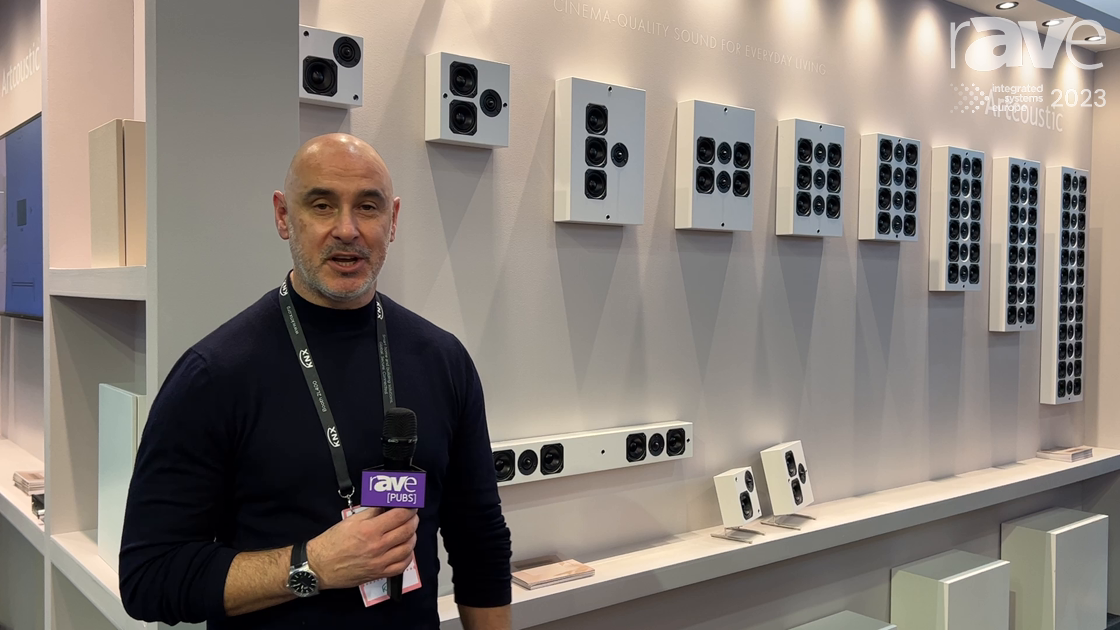 ISE 2023: Artcoustic Overviews Its Speaker Range, All Based on Single Speaker with Differing Outputs