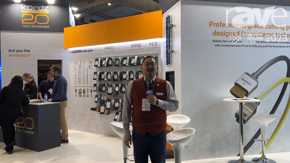 ISE 2023: Kordz Presents Its Connectivity Solutions, Announces SlimCat Cabling Line