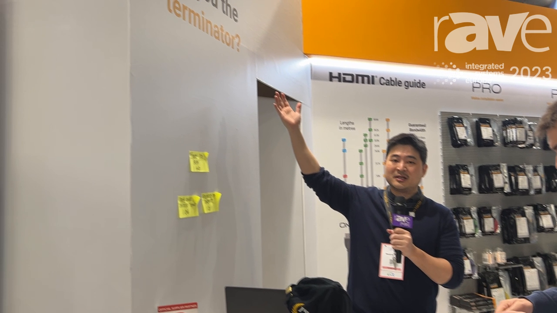 ISE 2023: Kordz Representative Takes the Kordz Cable Termination Challenge, Invites You to Try It