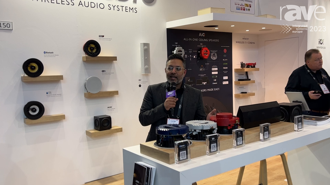 ISE 2023: Lithe Audio Overviews Variety of All-in-One Ceiling Speakers