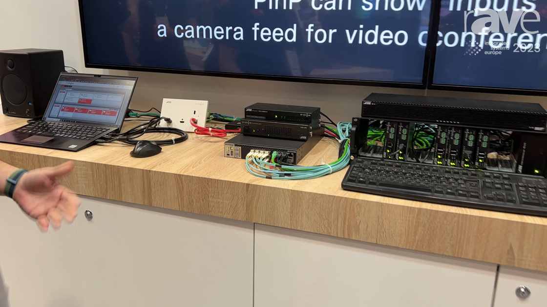 ISE 2023: IDK Corporation Shows Off IP-NINJAR 10G AV-Over-IP Solution