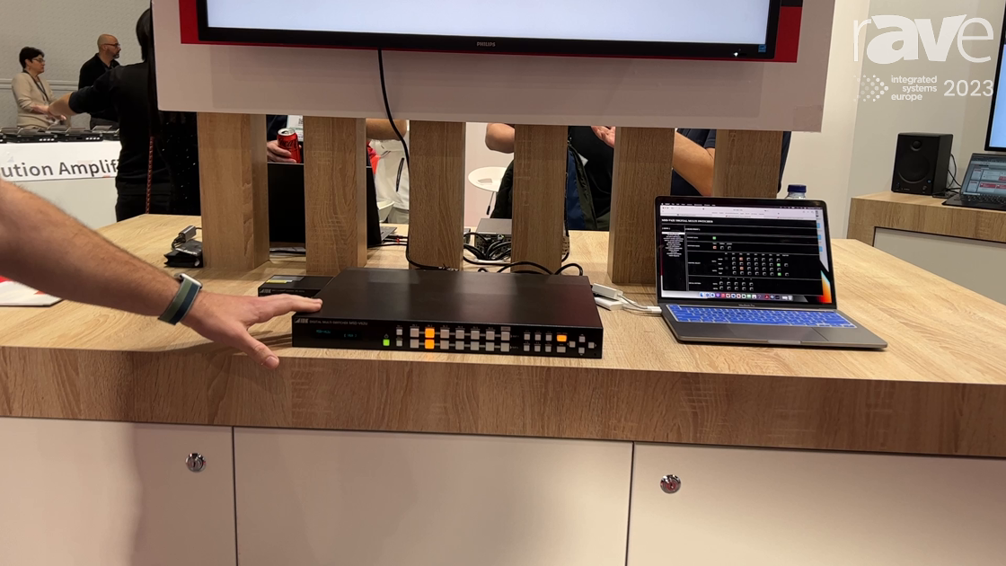 ISE 2023: IDK Corporation Shows Off MSD-V62U Series Presentation Switcher