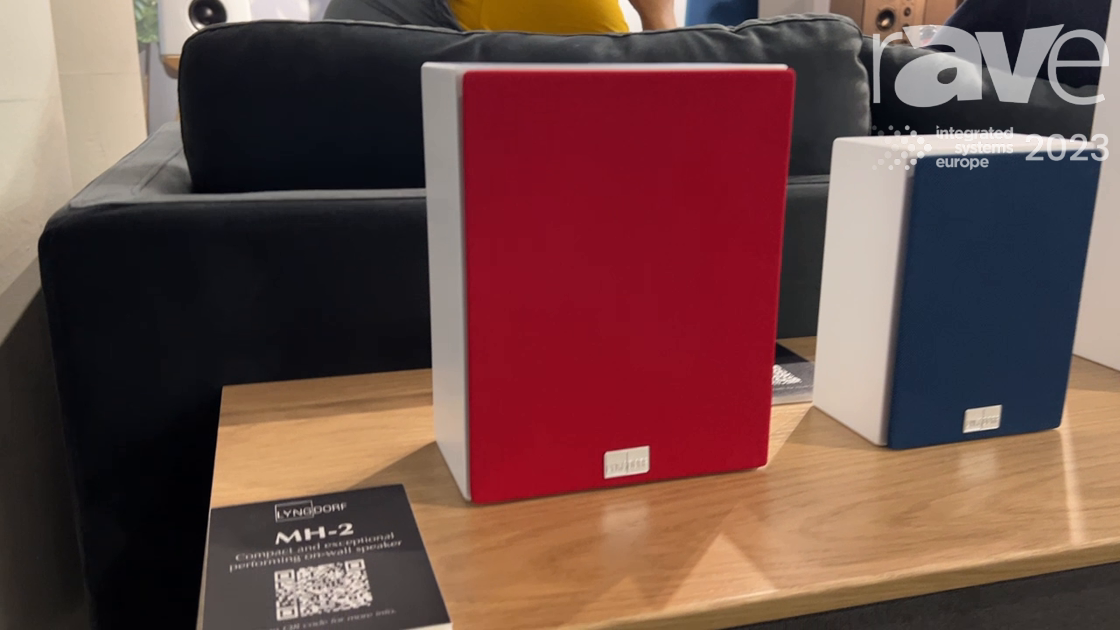 ISE 2023: Lyngdorf Audio Shows MH Series Range, CS-2 In-Cabinet Speakers on Steinway Lyngdorf Stand