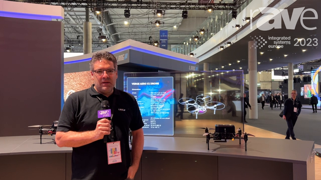 ISE 2023: LANG AG Presents Verge Aero X1 Drone and Ecosystem for Mapping Assist