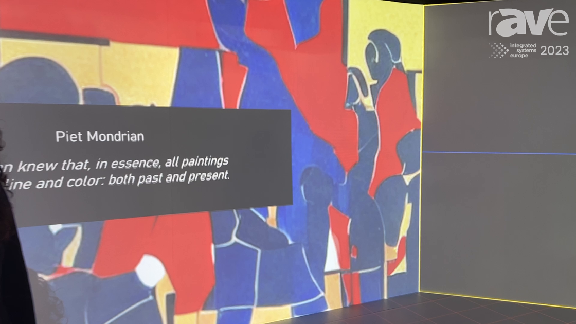 ISE 2023: Optoma Showcases Immersive Art Display with ZU920TST and ZH406STx Projectors