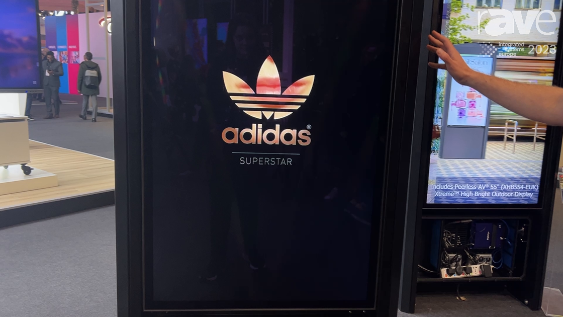 ISE 2023: Peerless-AV Breaks Down Smart City Kiosk Outdoor Display