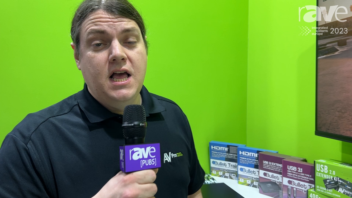 ISE 2023 AV Pro Edge Introduces ACEXOXKIT 40Gbps 8K Fiber Optic