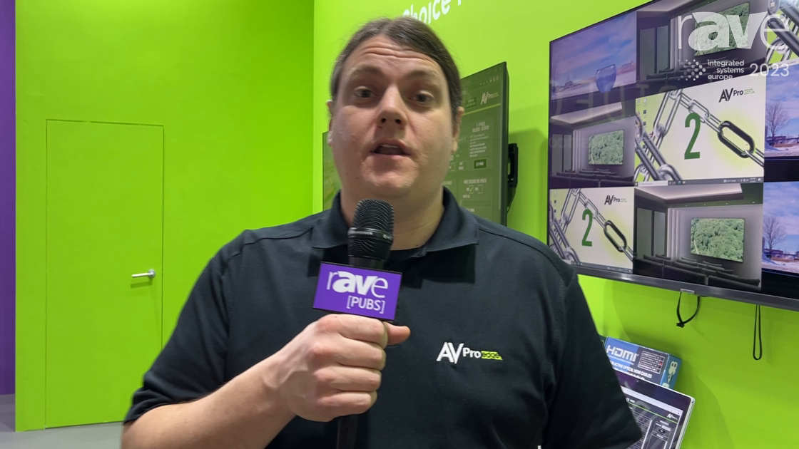 ISE 2023 AV Pro Edge Shows 10G AVOverIP Networked Video