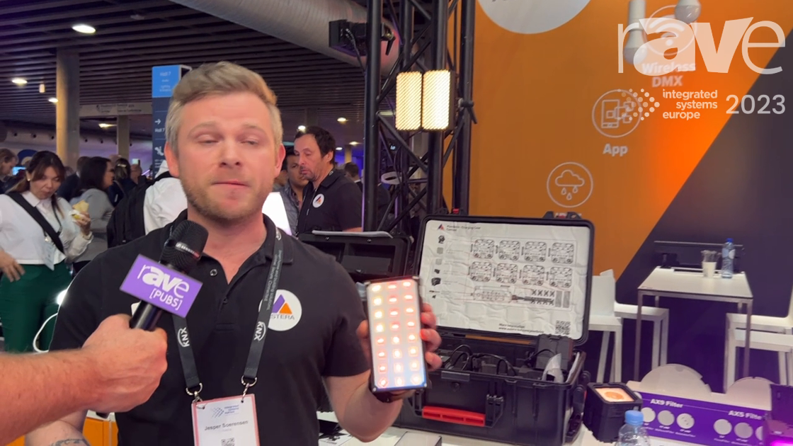 ISE 2023: Astera Demos Hydrapanel Compact Light Kit With Individually Controllable Pixels