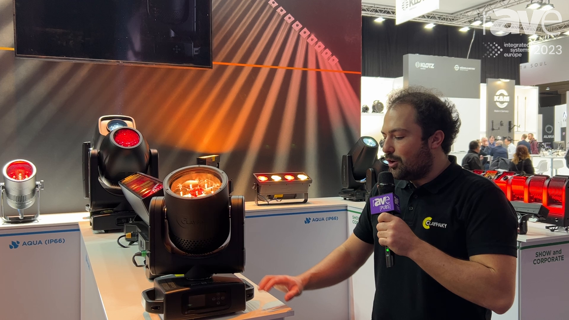 ISE 2023: Clay Paky Features Mini B Aqua for Lighting Design