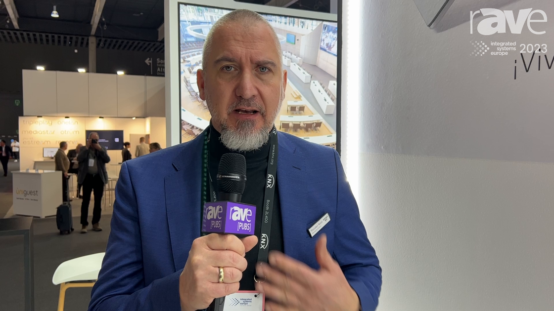 ISE 2023: ELEMENT ONE Explains MODIS and CONVERSE Series Vertical Retractable Monitors