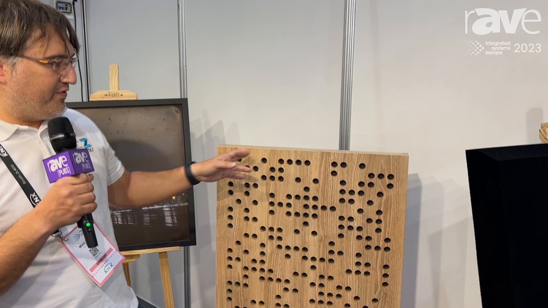 ISE 2023: EZ Acoustics Exhibits EZ GOOD Panel Binary Amplitude Diffuser for Listening Rooms