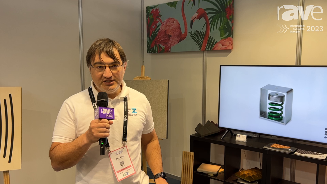 ISE 2023: EZ Acoustics Introduces EZ Wood Panel G001, a Seamless Acoustic Panel