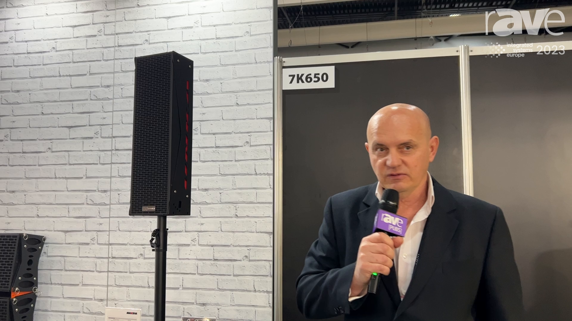 ISE 2023: UNKA Sound Exhibits MAKS1A Active Subwoofer