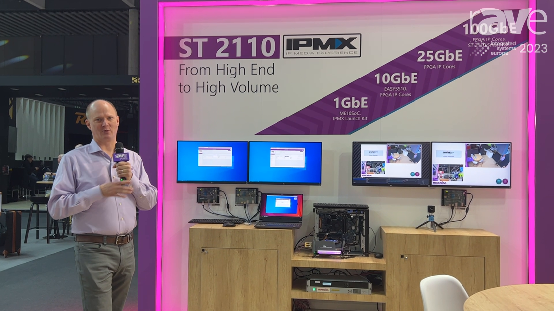 Ise 2023 Macnica Shows Rave Its Ipmx Compatible And Smpte St 2110 Av