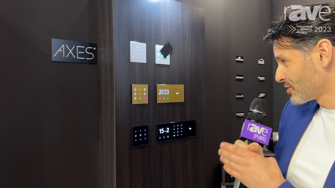ISE 2023: Black Nova Tells rAVe About AXES Collection Touch Panels for Hospitality
