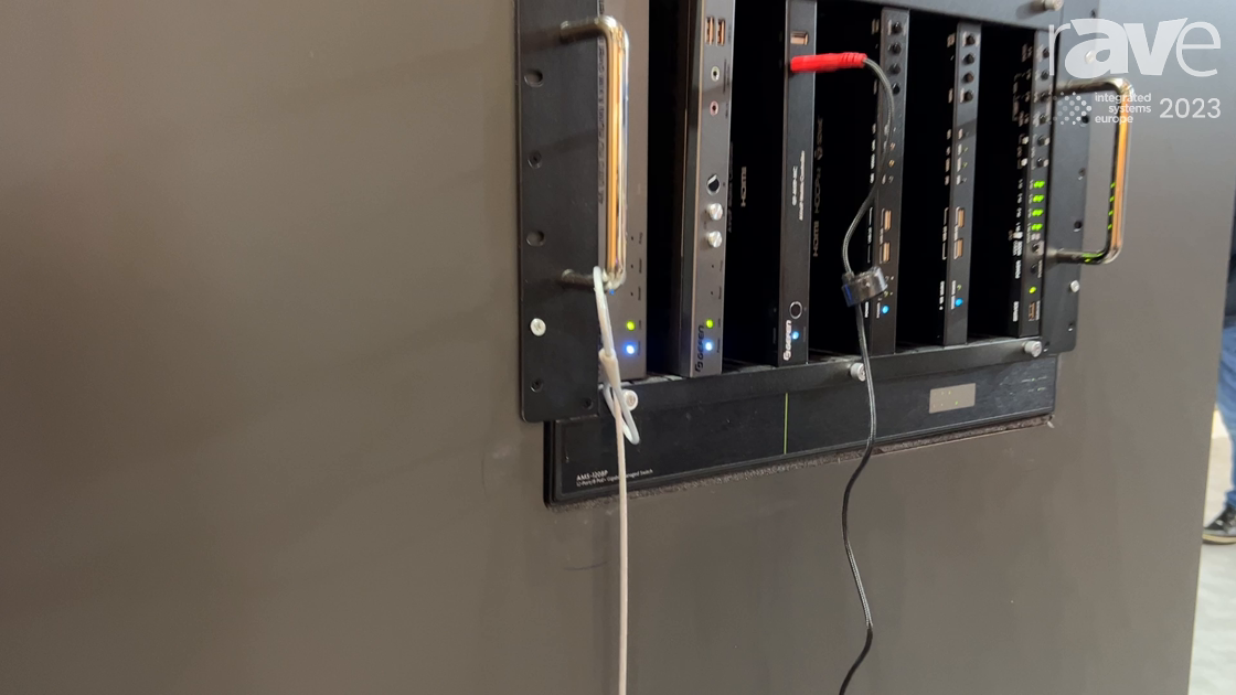 ISE 2023: Gefen Showcases AV-Over-IP Controller in Nice Group Booth