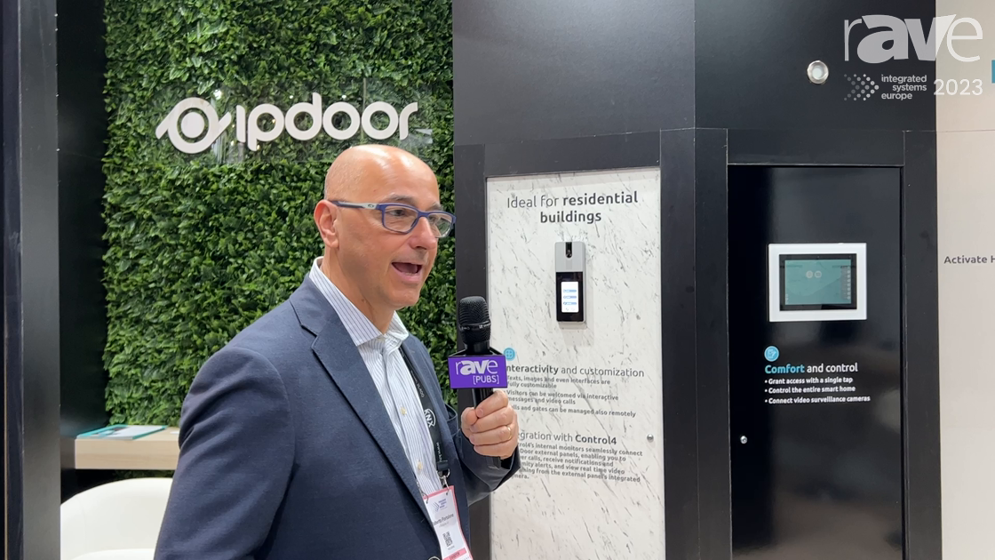 ISE 2023: IpDoor Tells rAVe About Its IP Video Door Phones and Access Control Systems