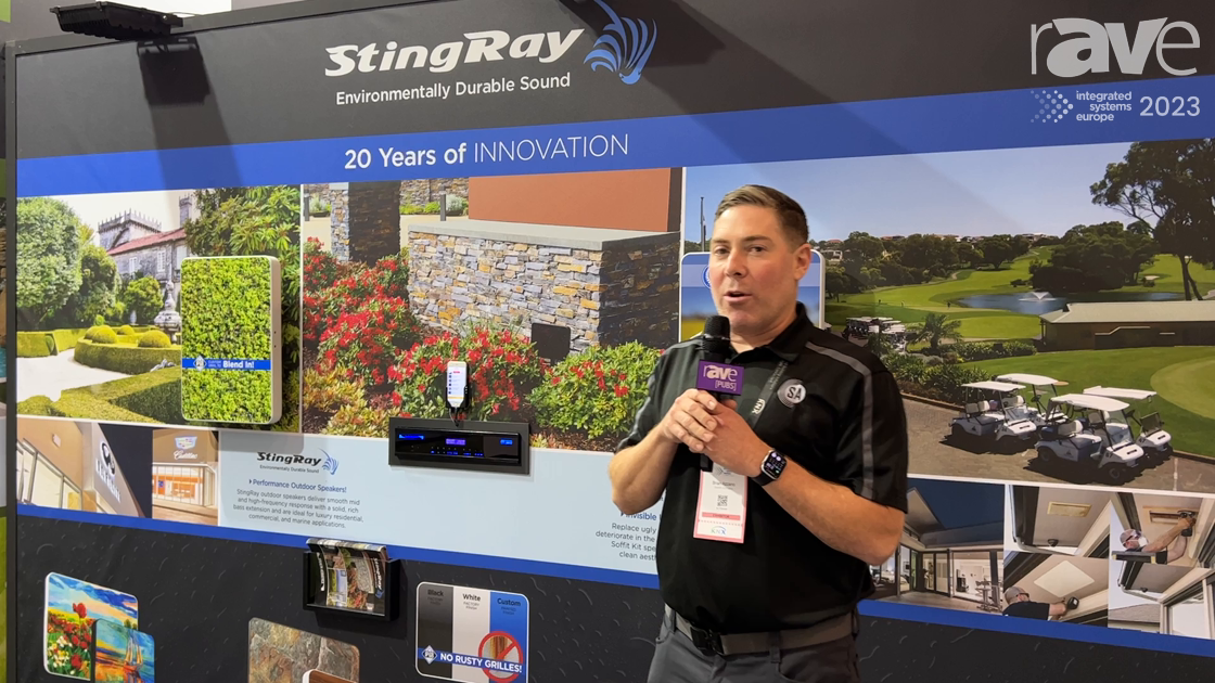 ISE 2023: Stealth Acoustics Highlights StingRay Outdoor Speakers