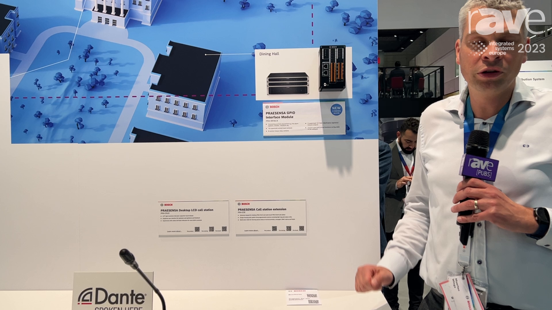 ISE 2023: Bosch Security Presents PRAESENSA GPIO Interface Module