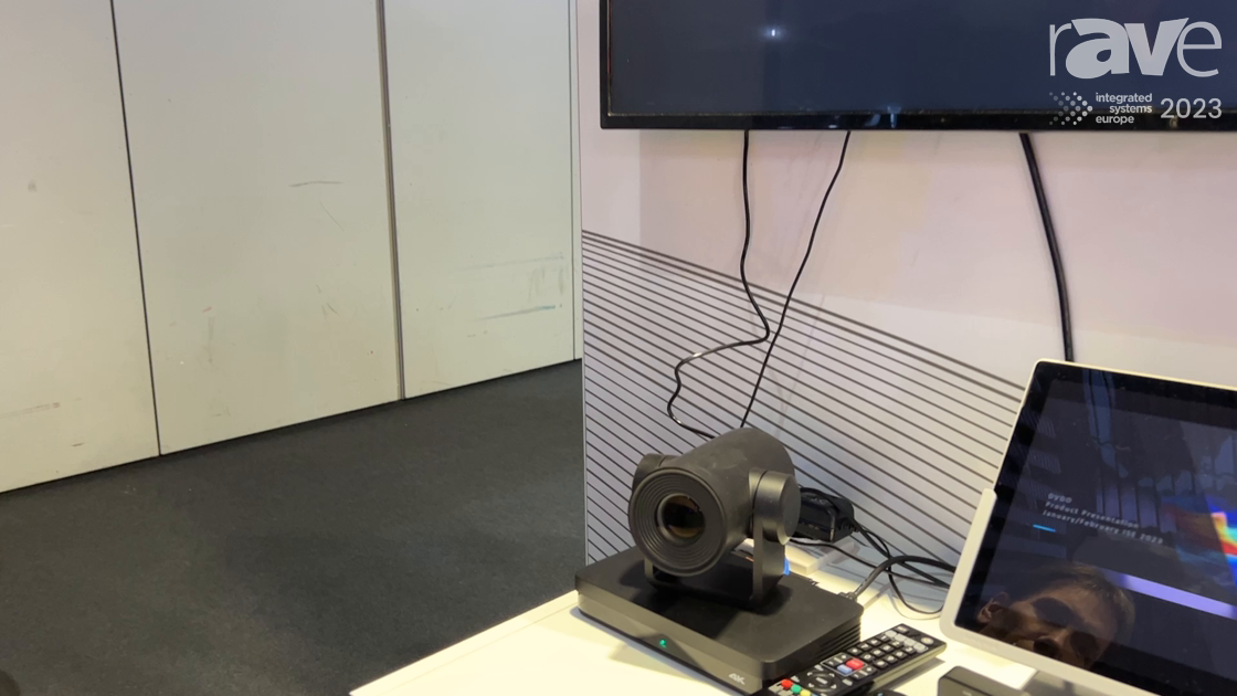 ISE 2023: DVDO Presents AI Auto-Tracking PTZ Cameras in FSR Booth