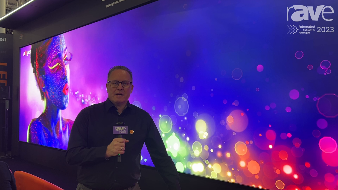 ISE 2023: Absen Shows Off Clear Cobalt CL1.2 V2 8K Widescreen Flip-Chip COB dvLED Display