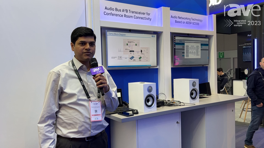 ISE 2023: Analog Devices Intros Dante SOC Module Solution for SHARC Audio Digital Signal Processors