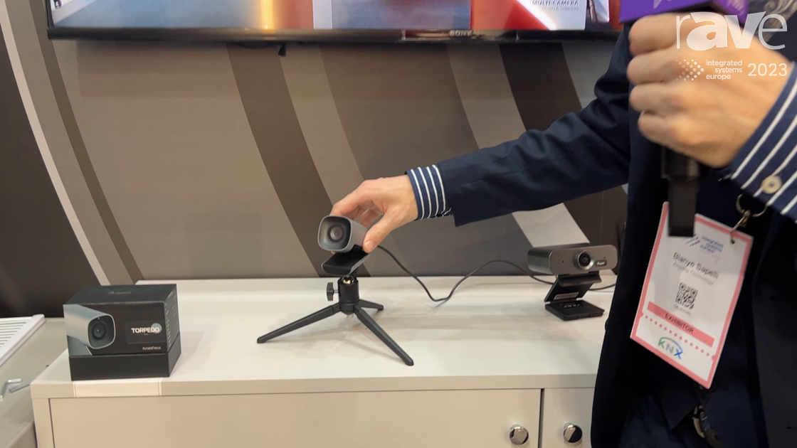 ISE 2023: Angekis Features Torpedo Smart 4K Webcam with Accelafocus Fast Autofocus Technology