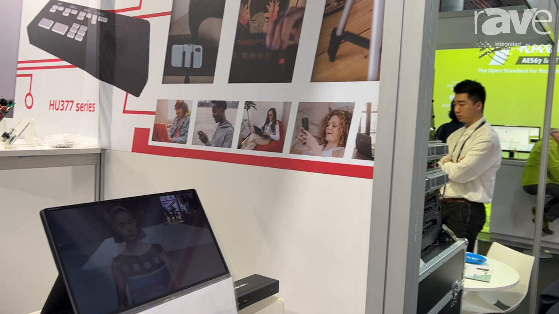 ISE 2023: Centron Design Talks AV-Over-IP 1080p Line, Including Video Extender and Transceiver