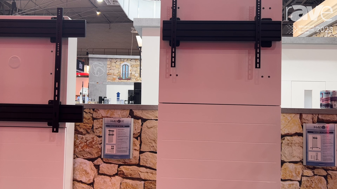 ISE 2023: HAGOR Presents CON-Line Professional Media Furniture Range