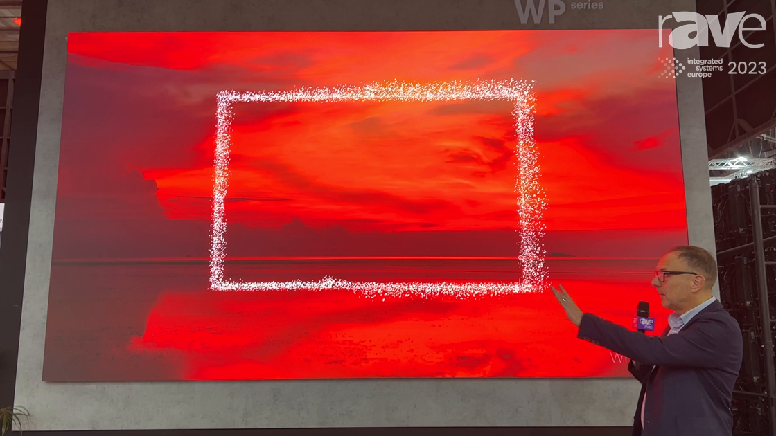 ISE 2023: INFiLED Showcases WP dvLED Displays for Corporate, Education, Only 4 Centimeters Thick