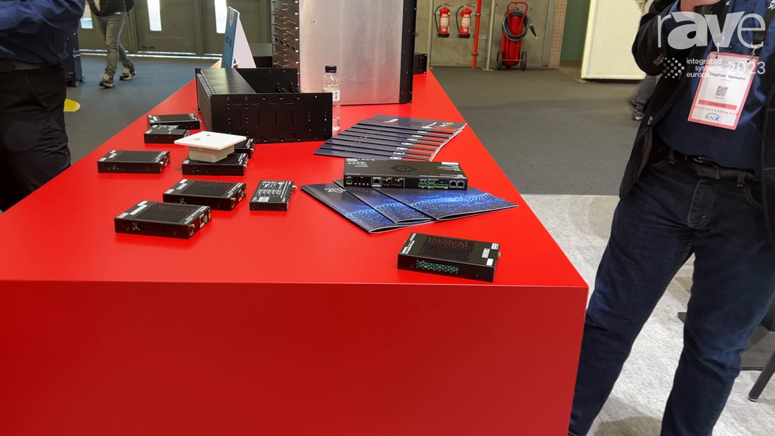 ISE 2023: Lightware Intros Taurus UCX Transmitter and Receiver for UCC and Collaboration (German)