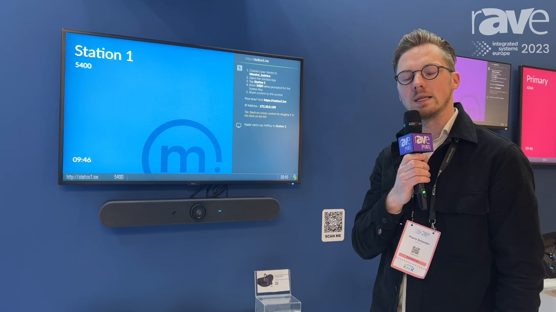ISE 2023: Mersive Technologies Shares Solstice Software and Pod Conference Room Solution