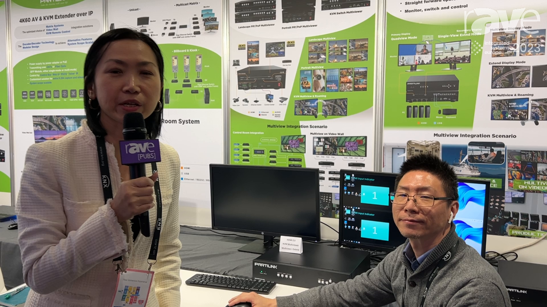 ISE 2023: Partilink INC. Showcases Prototype HDMI 2.0 KVM Multiviewer ...