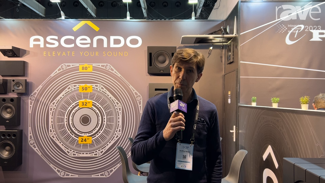 ISE 2023 ASCENDO Exhibits 183 Pro Passive Sealed Shallow Subwoofer rAVe [PUBS]