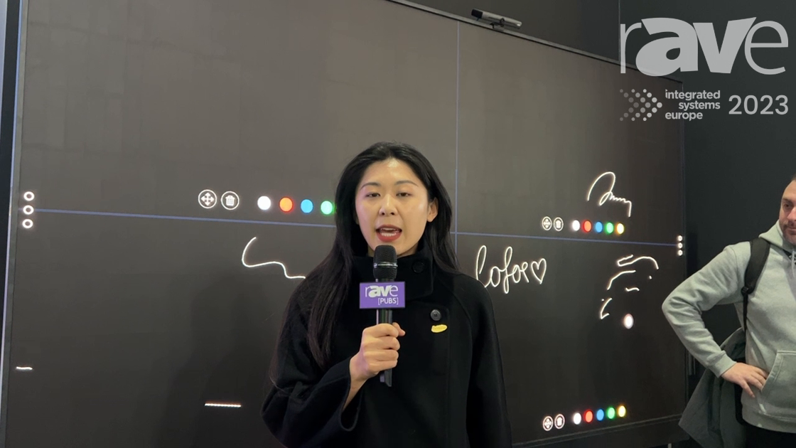 ISE 2023: Ledman Demos Its Intelligent Meeting System with Interactive COB dvLED Display COB