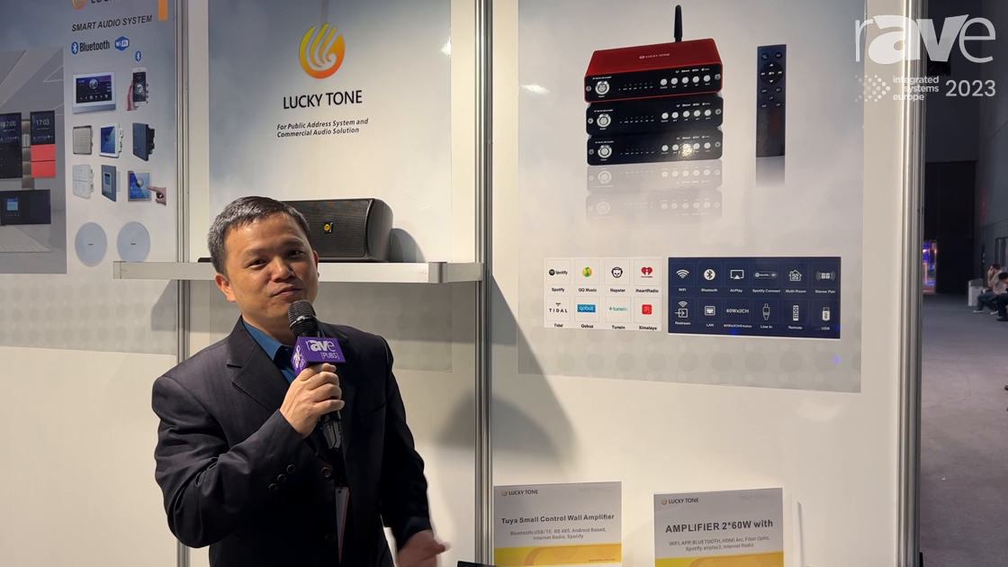 ISE 2023: Lucky Tone Showcases Smart Multi-Room Wi-Fi Amplifiers for Hospitality and Smart Homes