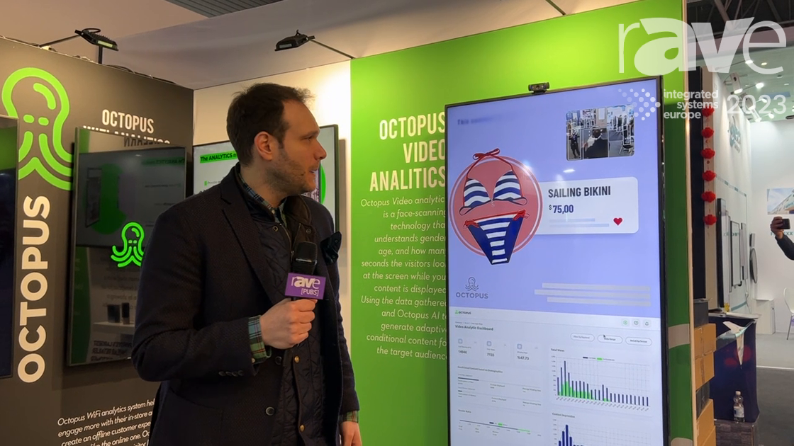 ISE 2023: Octopus Digital Signage Highlights Video Analytics Technology for Retail Screens