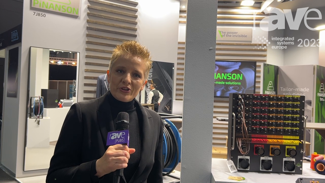 ISE 2023: Pinanson Offers OEM AV Products for Other AV Brands, Talks Custom End-to-End Process