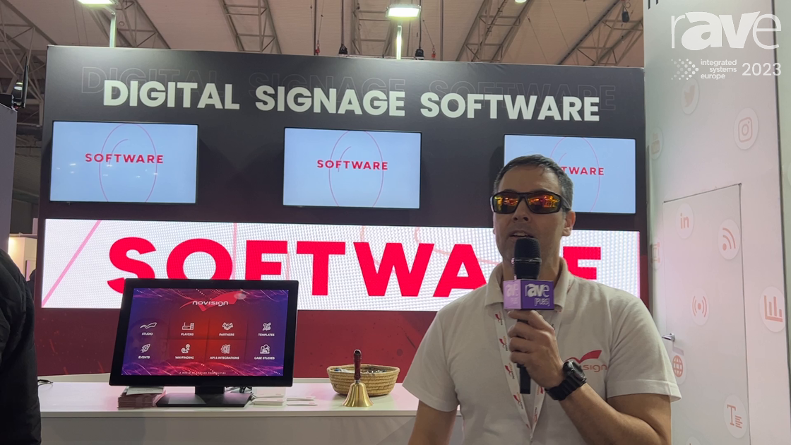 ISE 2023: NoviSign Breaks Down Its Digital Signage Software Features