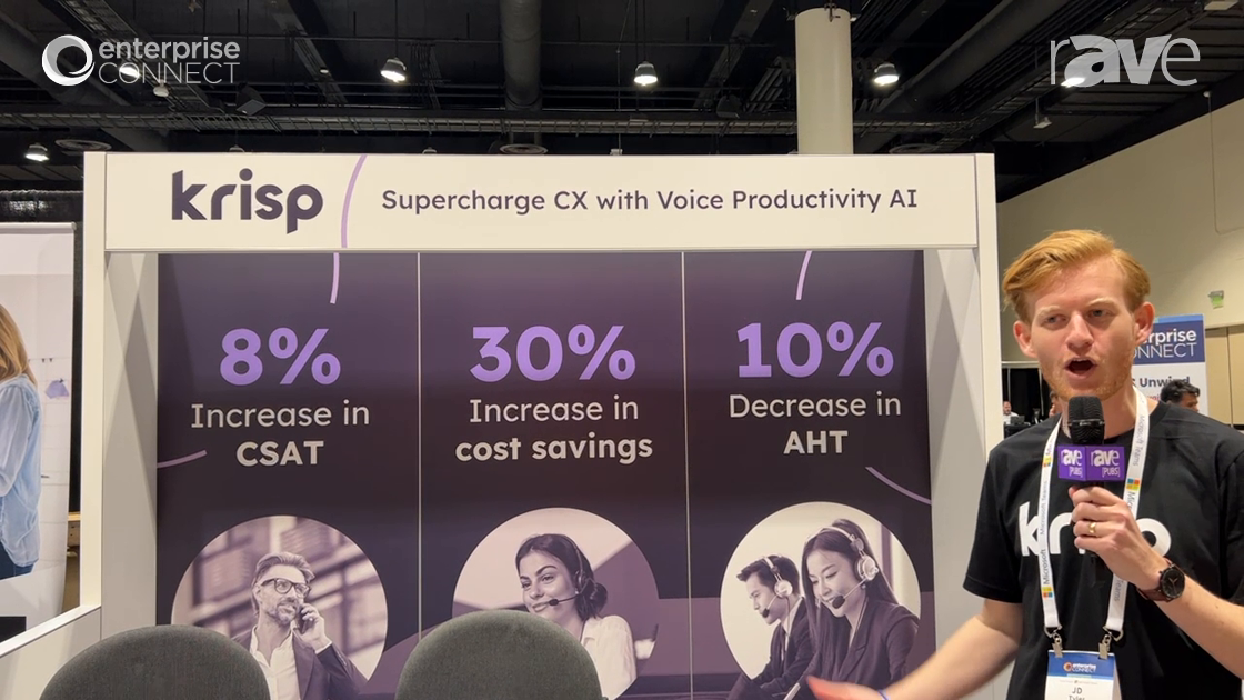 Enterprise Connect 23: Krisp Exhibits Krisp Voice Productivity AI