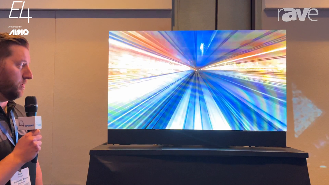 E4 Experience: Sharp/NEC Features FC Series if dvLED Display with Chip-on-Board Technology