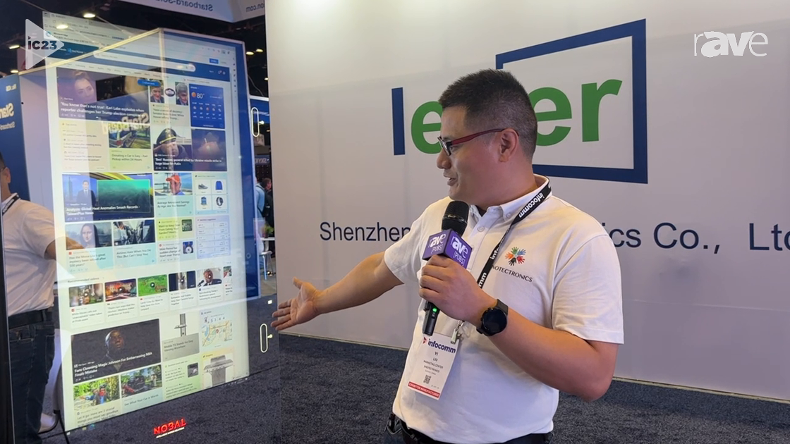 InfoComm 2023: Sinotectronics Showcases Retail Mirror for Payments, Virtual Fittings and More